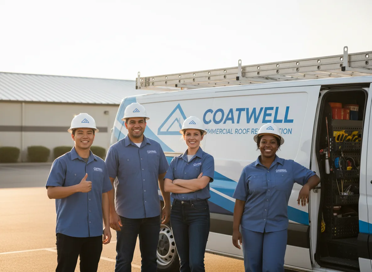 Commercial roof coating company in Hornbeak, TN